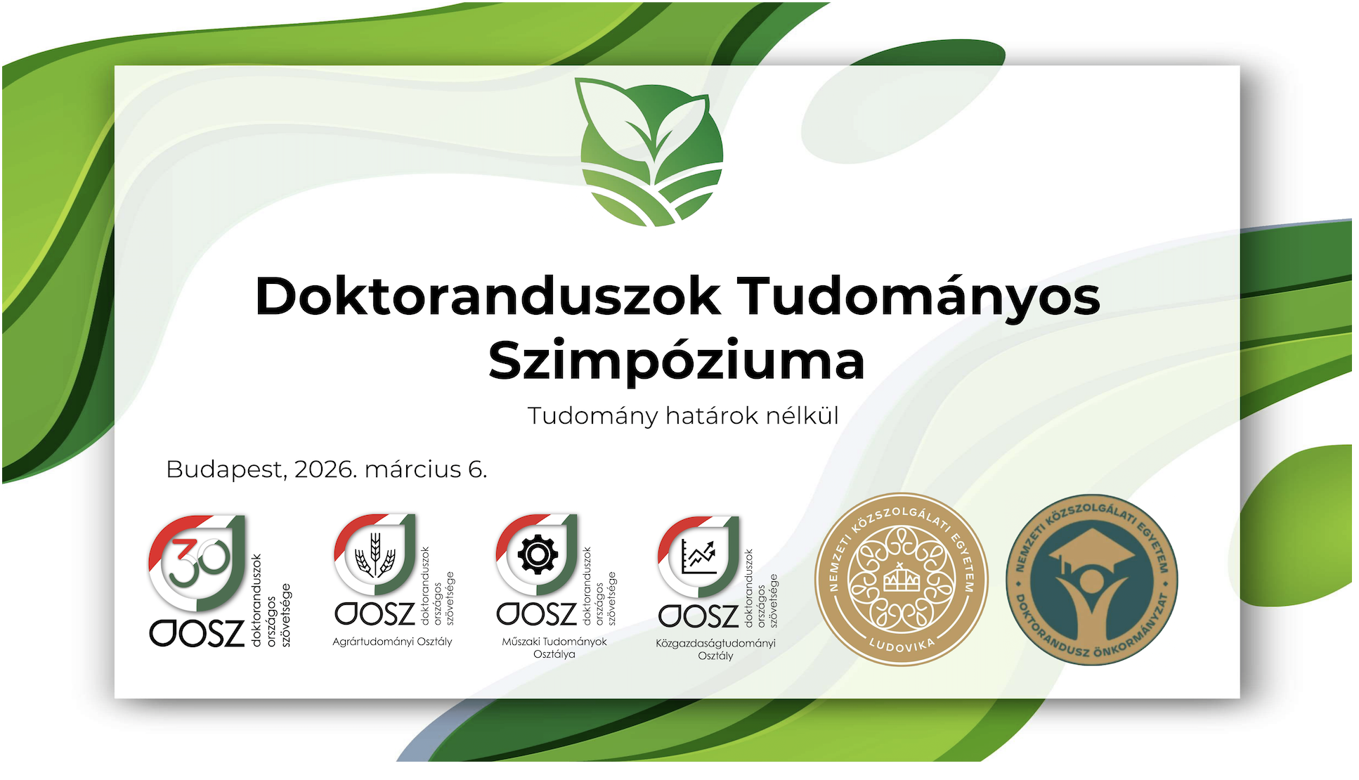 Doktoranduszok Tudományos Szimpóziuma 2026